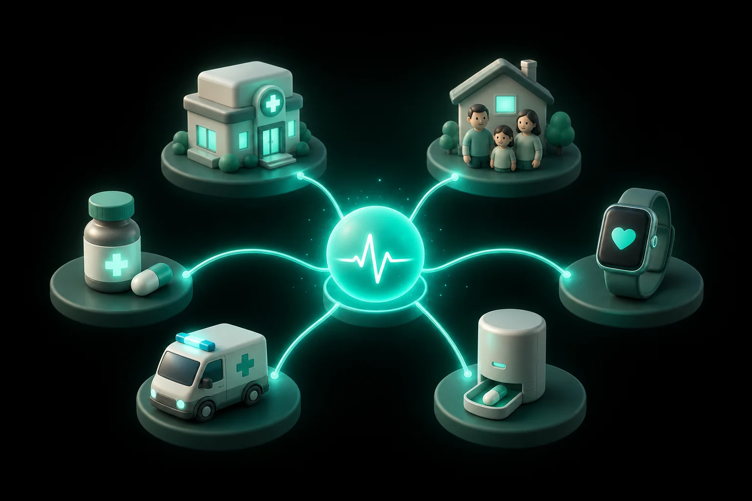 Swastrica at the center of clinics, families, devices, medicines and ambulances